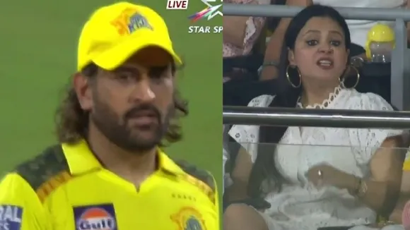 MS Dhoni, Sakshi Dhoni, CSK vs SRH, ধোনি, সাক্ষী ধোনি, সিএসকে