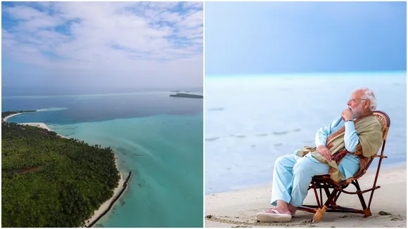 Lakshadweep, Narendra Modi, লাক্ষাদ্বীপ, প্রধানমন্ত্রী নরেন্দ্র মোদী