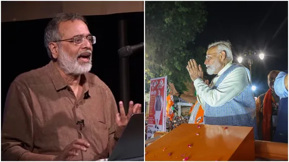 Prabir Purkayastha, Narendra Modi, প্রবীর পুরকায়স্থ, নরেন্দ্র মোদী,