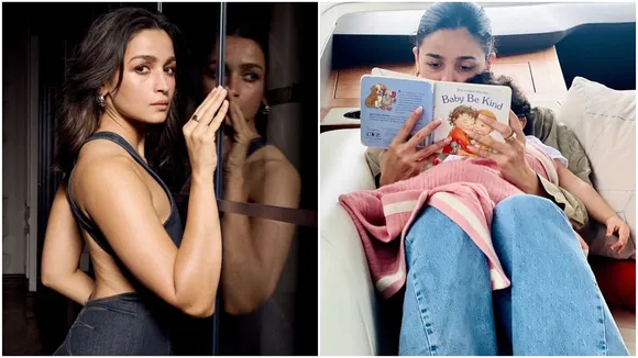 alia bhatt read to her daughter raha Bollywood news