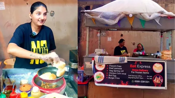 Hindu family food stall, Hindu food stall Pakistan, Kavita Didi Ka Indian Khana, Indian food in Pakistan, Cantonment railway station Karachi, Indian food in karachi, Pakistan, Pakistan news, Pakistani blogger, viral videos, trending videos, trending news,