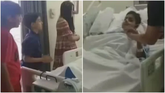 TRENDING, VIral Video, Delhi News, A child named Ashray is in coma for 6 years, Little friends try to wake up the child who is in coma, trending news, trending video,