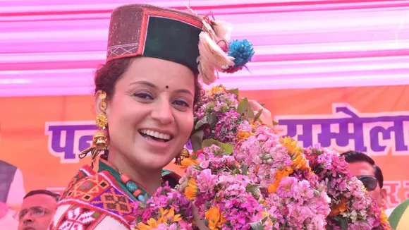 Kangana Ranaut hints that she will quit Bollywood for politics