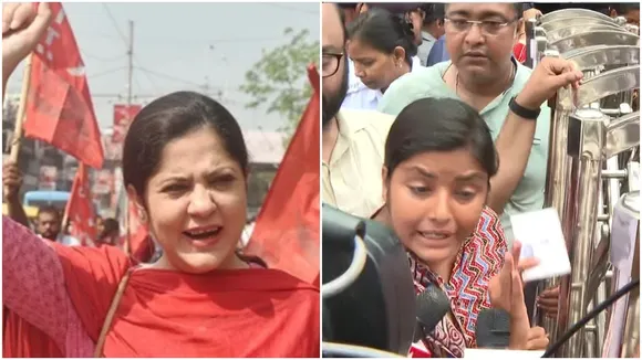 Police stopped rally of CPM Minakshi mukherjee Saira Shah Halim in Mamata Banerjees neighborhood