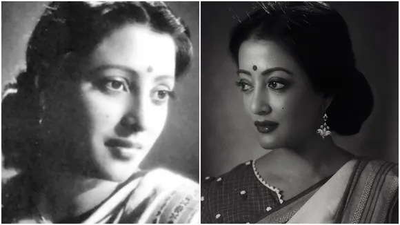 Suchitra sen and raima sen together
