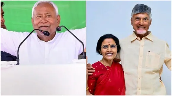 Nitish Kumar, Chandrababu Naidu, নীতীশ কুমার, চন্দ্রবাবু নাইডু