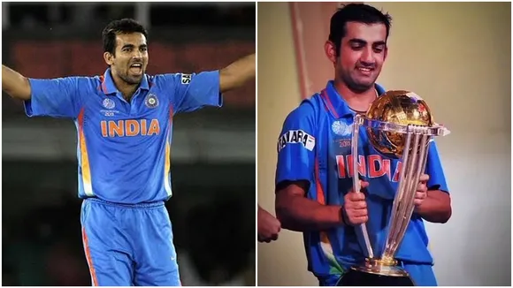 Zaheer Khan, Gautm Gambhir, জাহির খান, গৌতম গম্ভীর,