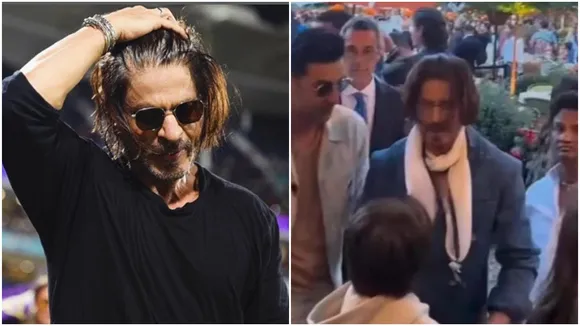 shah rukh khan, srk, srk news, srk update, srk new look viral, srk in Italy