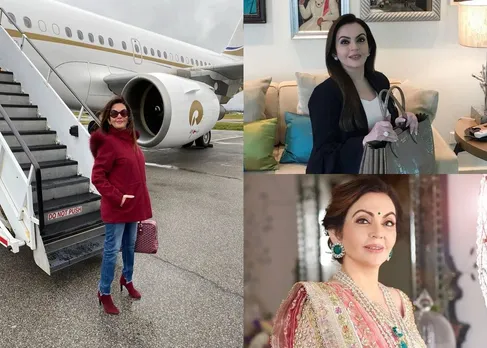 Nita Ambani has one of the most expensive cars in the world and Private Jet