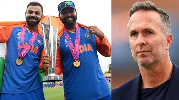 michael vaughan on Kohli Rohit