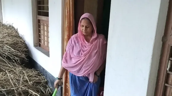 old lady finally returned to her home with the help of the police, পূর্ব বর্ধমান, তৃণমূল