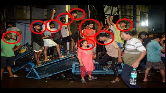 kolkata police releases images of some person after rg kar vandalism