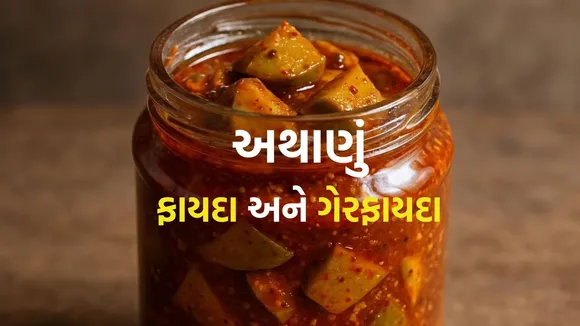 Pickle Benefits And Sied Effects In Gujarati