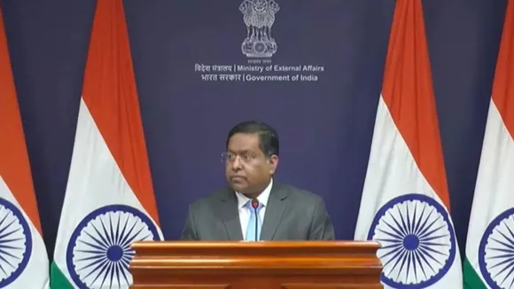 MEA Spokesperson Randhir Jaiswal