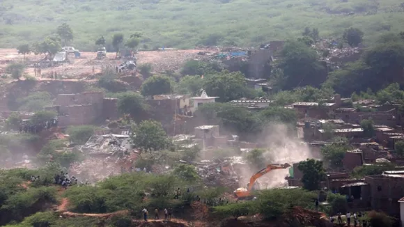 Rajasthan Aravalli hills mining