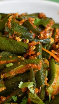 Bharela Bhinda Recipe 1