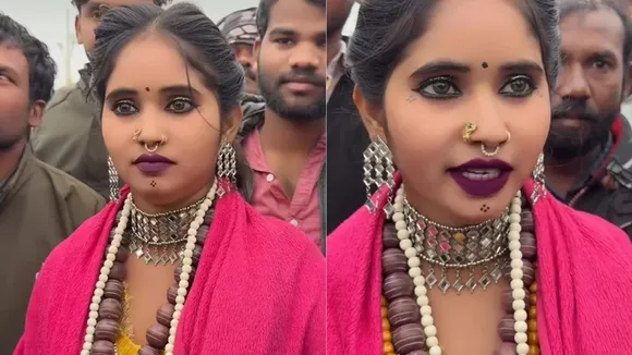 Basmati Prayagraj Viral Girl | Prayagra Magh Mela | Prayagra viral girl | Basmati viral video