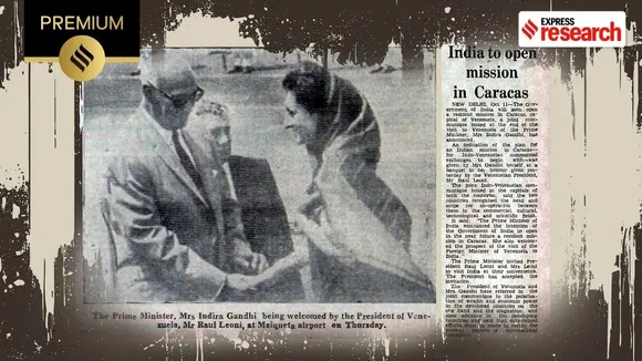 indira gandhi venezuela