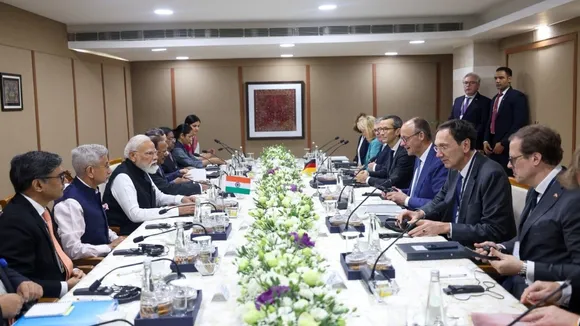 PM Modi German Chancellor