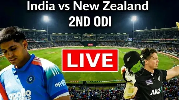 IND vs NZ 2nd ODI LIVE Score