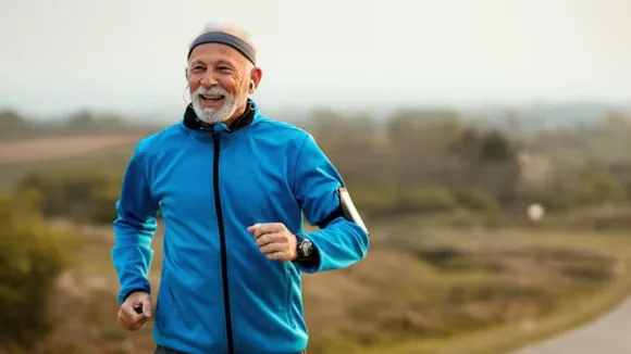 Benefits of jogging 10 kilometers continuously for 84 days