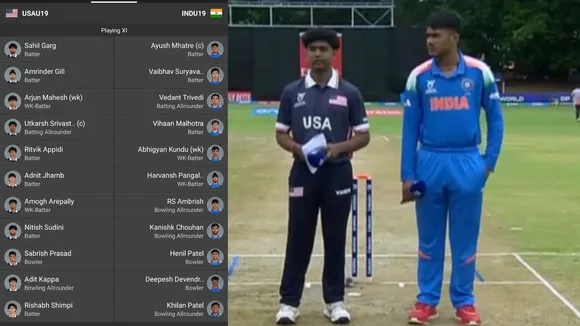 IND U19 vs USA U19
