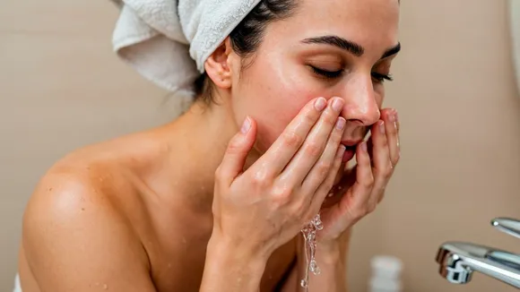 Which type of water is best for face wash