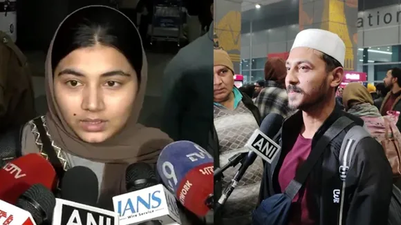 Indian students returns from iran