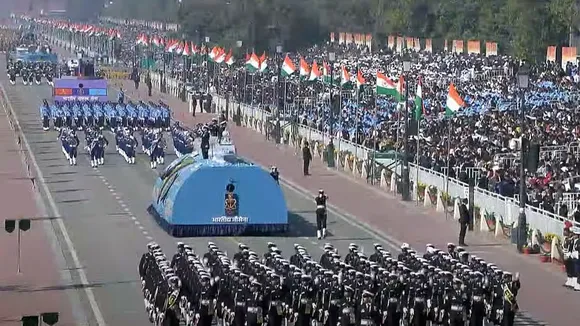 republic day indian army parade