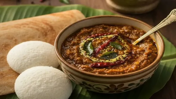vegetable brinjal chutney