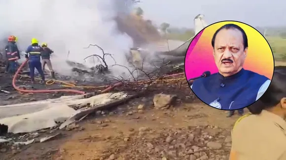 Ajit Pawar Plane Crashes