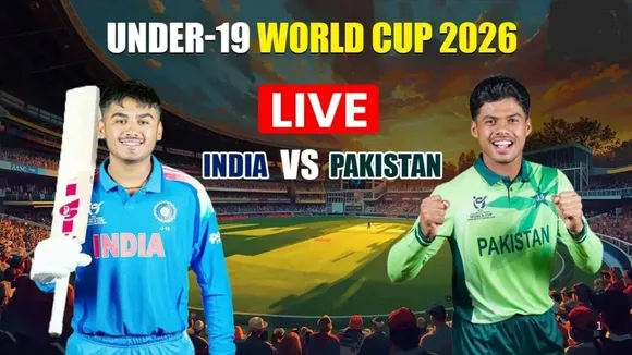 IND U19 vs PAK U19 LIVE Cricket Score