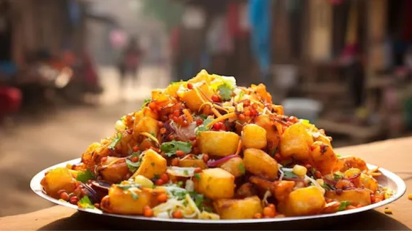 Farali Aloo Chaat recipe