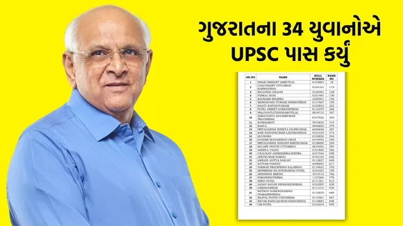 34 youth from Gujarat passed UPSC
