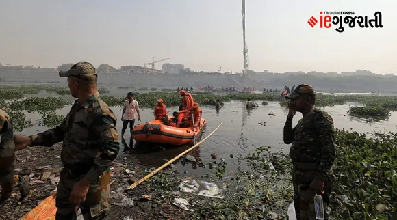 મોરબી પુલ દુર્ઘટનાઃ એજન્સીઓ અને સ્થાનિક લોકો બન્યા દેવદૂત, રેસ્ક્યૂ ઓપરેશનની જુઓ તસવીરો