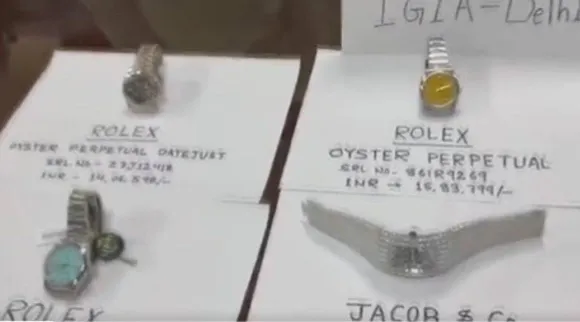 દિલ્હી એરપોર્ટ પર કસ્ટમે જપ્ત કરી 7 લક્ઝરી ઘડિયાળ, એકની કિંમત 27 કરોડ રૂપિયા, ગુજરાત કનેક્શન આવ્યું સામે