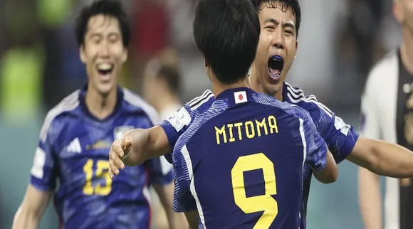 ફિફા વર્લ્ડ કપમાં બીજો મેજર અપસેટ, જાપાને ચાર વખતના ચેમ્પિયન જર્મનીને હરાવ્યું