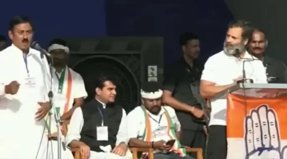 ગુજરાત વિધાનસભા ચૂંટણી 2022 : રાહુલ ગાંધીના ભાષણનું ભરતસિંહ સોલંકી કરી રહ્યા હતા ટ્રાન્સલેશન, અધવચ્ચેથી જતા રહ્યા, જુઓ Video