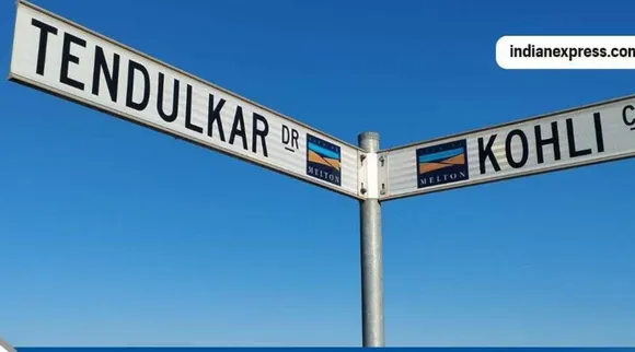 ઓસ્ટ્રેલિયાના મેલબર્નમાં વિરાટ કોહલી, સચિન તેન્ડુલકર, ધોની સહિતના ક્રિકેટરોના નામ પર રસ્તાઓ