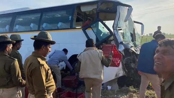 Bharat jodo yatra: ભારત જોડો યાત્રામાંથી પરત ફરી રહેલા કોંગ્રેસના કાર્યકર્તાઓની બસનો અકસ્માત, બેના મોત, 10 ઘાયલ