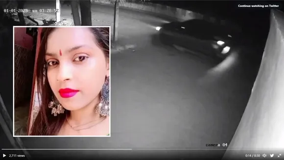 કાંઝાવાલા યુવતીનું ઢસડાવાથી મોતના મામલે ખુલાસો, સ્કૂટી પર બીજી છોકરી પણ હતી, બંને વચ્ચે હોટલમાં બોલાચાલી થઈ હતી