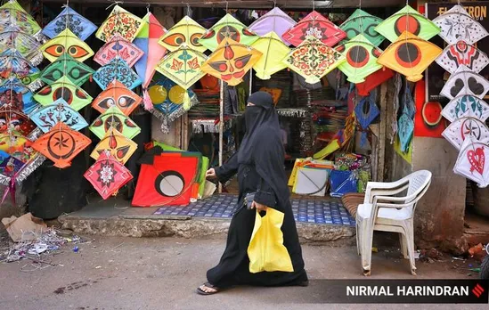 Kite market Ahmedabad