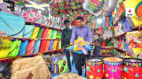 Gujarat kite festival :  દેશમાં પતંગનો બિઝનેસ ₹ 650 કરોડથી વધારે, જેમાં ગુજરાતનો હિસ્સો 40 ટકા