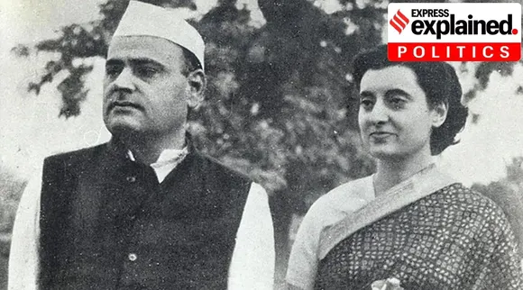 Feroze Gandhi Indira Gandhi