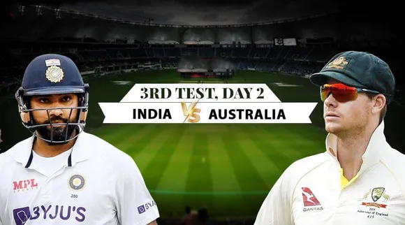 ભારત વિ. ઓસ્ટ્રેલિયા ત્રીજી ટેસ્ટ : ટીમ ઇન્ડિયા 163 રનમાં ઓલઆઉટ, ઓસ્ટ્રેલિયાને જીતવા માટે 76 રનનો પડકાર