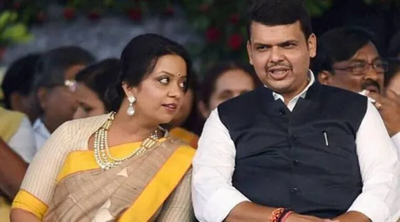 Aniksha, Amruta Fadnavis, Devendra Fadnavis