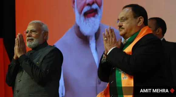 PM Narendra Modi And JP Nadda