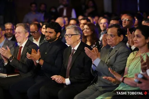bill gates delivers ramnath goenka lecture