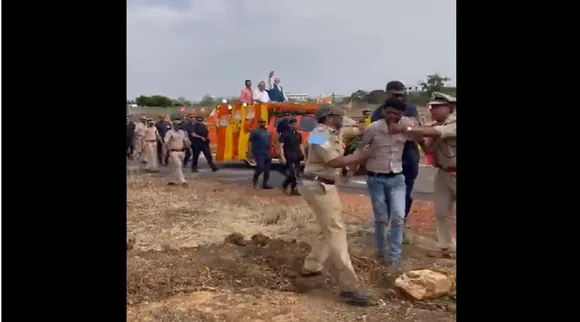 PM modi, road show, security