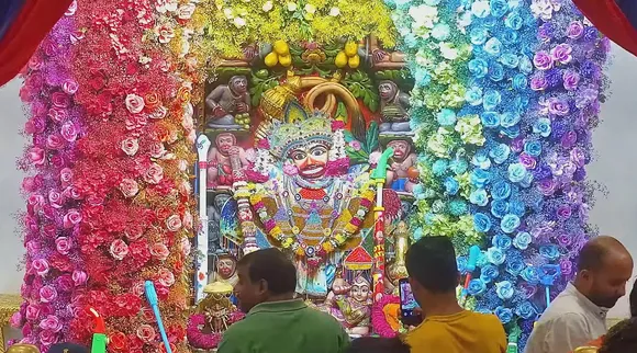 today live darshan, Kashtabhanjan dada darashan, sarangpur hanuman temple live